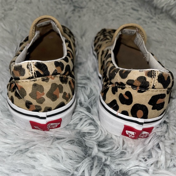 🛑🛑SOLD🛑🛑Vans Slip-On Skate Shoe - Leopard size Women’s 5.5 Men’s 4 GUC - Picture 8 of 14